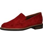 Rode Paul Green Platte schoenen met Hakhoogte tot 3cm met Ronde neuzen met Instap voor Dames 