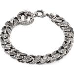 Interlocking G chain bracelet in silver