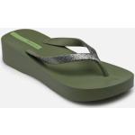 Groene Synthetische Ipanema Platte sandalen  voor de Zomer  in 39 voor Dames 