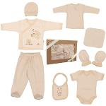 Crèmewitte Kinderkleding setjes Ökotex voor Babies 