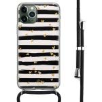 Gouden Siliconen Casimoda iPhone 11 Pro Max hoesjes type: Bumper Hoesje 