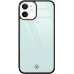 Pastelblauwe Casimoda iPhone 12 Mini hoesjes type: Hardcase 