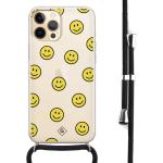 Gele Siliconen Casimoda iPhone 12 Pro hoesjes type: Bumper Hoesje 