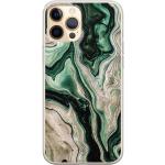 Groene Siliconen Casimoda iPhone 12 Pro hoesjes type: Softcase 