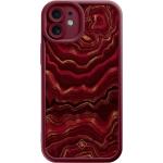 Rode Siliconen Casimoda iPhone 12 hoesjes 