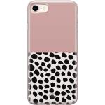 Roze Siliconen Casimoda iPhone 8 hoesjes type: Bumper Hoesje 