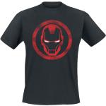 Iron Man Sign T-shirt zwart Mannen - Officieel & gelicentieerd merch