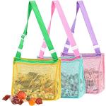 Paarse Opvouwbare Isaken Strandtassen voor Meisjes 