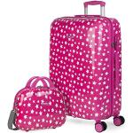 Roze Polycarbonaat Trolley's Sustainable 