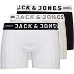 Lichtgrijze Jack & Jones Boxershorts  in maat M Sustainable in de Sale voor Heren 