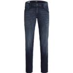 Donkerblauwe Stretch Jack & Jones Stretch jeans  in maat L  lengte L34  breedte W44 voor Heren 