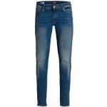 Blauwe Polyester Jack & Jones Skinny jeans  lengte L32  breedte W31 voor Heren 