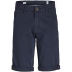 Marine-blauwe Jack & Jones Kinder chino shorts in de Sale voor Jongens 