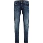 Blauwe Stretch Jack & Jones Slimfit jeans  in Grote Maten  in maat XXL  lengte L32  breedte W48 voor Heren 