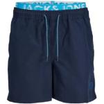 Donkerblauwe Polyester Jack & Jones Zwembroeken  in Grote Maten  in maat L Sustainable voor Heren 