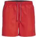 Rode Polyester Jack & Jones Zwembroeken  in Grote Maten  in maat L voor Heren 