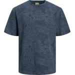 Marine-blauwe Jack & Jones T-shirts met ronde hals  voor de Lente Ronde hals  in maat XXL voor Heren 