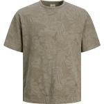 Bruine Jack & Jones T-shirts met ronde hals  voor de Lente Ronde hals  in maat XXL voor Heren 