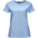Ijsblauwe Jack Wolfskin T-shirts  in maat M in de Sale voor Dames 
