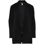 Zwarte Polyester Lange blazers  in maat XXL voor Dames 