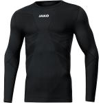Zwarte Polyester Jako Comfort Ademende Sport T-shirts  in maat M voor Heren 