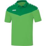 Groene Polyester Jako Champ Kinder polo T-shirts  in maat 152 voor Meisjes 
