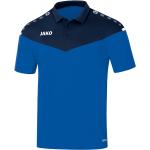 Blauwe Polyester Jako Champ Kinder polo T-shirts  in maat 164 voor Meisjes 