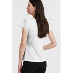 Witte Polyamide Jane Lushka Effen T-shirts Ronde hals  in maat XXL voor Dames 