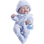 JC Toys 18452_B Mini La Pasgeboren Babypop, Echt Jongen-Blauw, 9,5 Inch