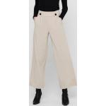 Flared Beige Polyester High waist Hoge taille jeans voor Dames 