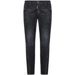 Zwarte Stretch DSQUARED2 Slimfit jeans  in maat 3XL in de Sale voor Heren 