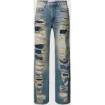 Blauwe Review Used Look Ripped jeans voor Heren 