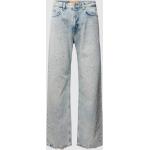 Lichtblauwe Strass Review Used Look Baggy jeans met Strass in de Sale voor Heren 