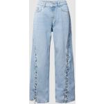 Lichtblauwe Review Baggy jeans in de Sale voor Dames 