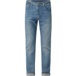 Blauwe Stretch LEVI´S 512 Stretch jeans met motief van Pelikaan voor Heren 
