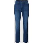 Donkerblauwe Polyester Slimfit jeans  voor de Zomer voor Dames 