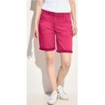 Casual Roze CECIL Used Look Jeans shorts voor Dames 