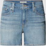 Blauwe Polyester LEVI´S Jeans shorts voor Dames 
