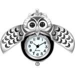 Zilveren Zilveren JewelryWe waterdichte Horloge Kettingen Ketting met Analoog aangedreven met Quartz  voor een Moederdag met motief van Uilen 