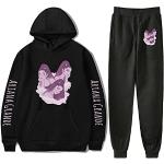 JFLY Y2K Style Populaire Ariana Grande Hoodies Sweatshirt Lange Mouwen Hoodie + Joggingbroek Mode Tweedelige Sets Oversized Zelf Pak