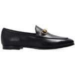 Jordaan Leather Loafers Gucci , Black , Dames