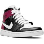 Zwarte Rubberen Nike Jordan 1 Halfhoge sneakers voor Dames 