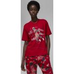 Casual Rode Nike Jordan T-shirts met opdruk  in maat XS voor Dames 