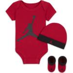 Casual Rode Nike Jordan Rompertjes sets voor Babies 