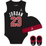 Casual Zwarte Nike Jordan Rompertjes sets voor Babies 