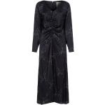 Jori Midi Longsleeve Dress Black Circle Chain P size XL