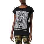 Punk Zwarte Merchcode Joy Division All over print T-shirts met opdruk Ronde hals  in maat S voor Dames 