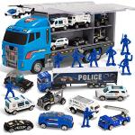 Blauwe JEEP Politie Speelgoedauto's voor Kinderen 