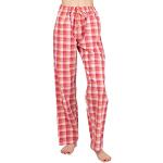 Rode Geweven Pyjamabroeken  voor de Lente  in maat S voor Dames 