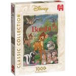 Jumbo Spiele Puzzles 19491 Classic Collection Bambi, Disney puzzel, 1.000 stukjes, meerkleurig
